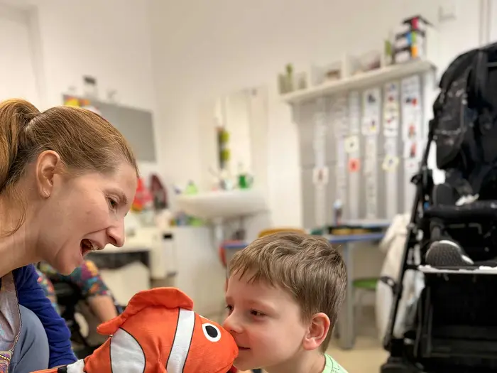 Zdjęcie z życia Fundacji Koocham i placówki Ooniwerek.